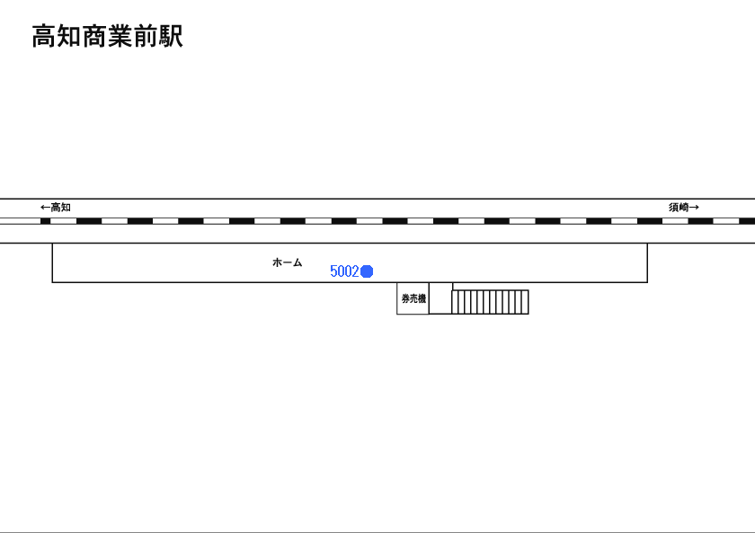 高知商業前駅